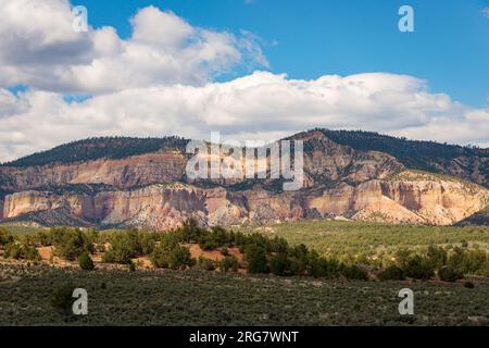 Ghost Ranch in New Mexico im Herbst Stockfoto