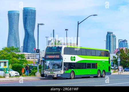 Go Bus oder Omnibus, Mississauga, Kanada Stockfoto