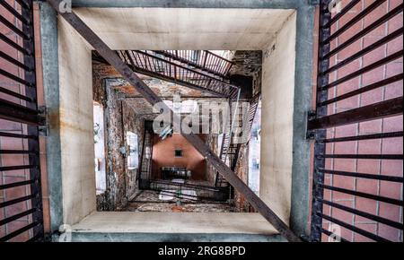 Kathedrale in Lucca, Duomo san Martino, im Glockenturm, Italien Stockfoto