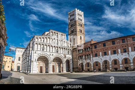 Kathedrale in Lucca, Duomo san Martino, Italien Stockfoto