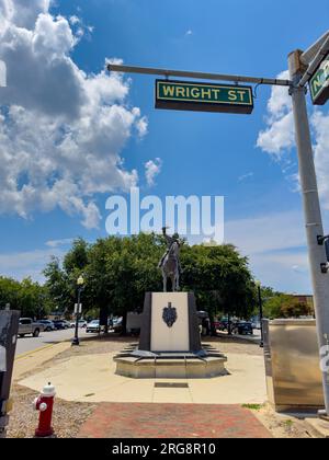 Pensacola, FL, USA - 21. Juli 2023: Foto von General Bernardo Galvez und die Belagerung von Pensacola Stockfoto