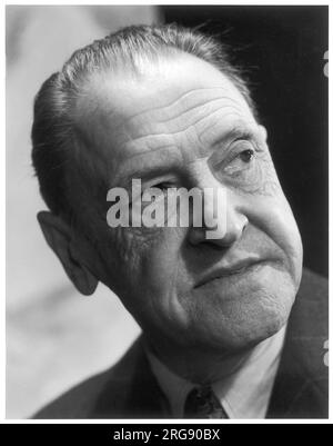 William Somerset Maugham (1874-1865), englischer Schriftsteller und Dramatiker. Er schrieb Romane, Theaterstücke, Kurzgeschichten und drei Autobiografien. Stockfoto