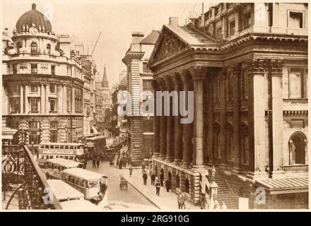 Mansion House ist die offizielle Residenz des Lord Mayor of London. Stockfoto