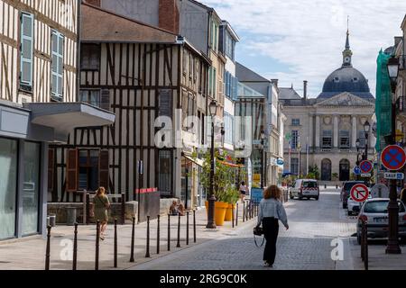 Stadt Châlons en Champagne Rathaus | La petite ville de Châlons en Champagne - Mairie Stockfoto