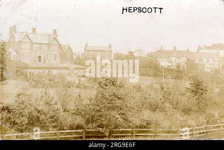 The Village, Hepscott, Morpeth, Northumberland, England. Stockfoto