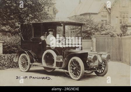 30PS Panhard et Levassor Vintage Car, Großbritannien. Stockfoto