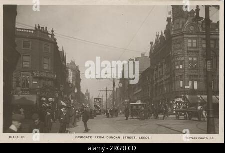 Briggate, Leeds, Yorkshire, England. Stockfoto