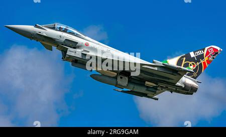 Eurofighter Typhoon der italienischen Luftwaffe Stockfoto