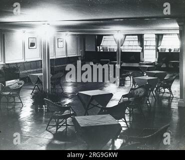 Luftschiff R.101 Lounge Stockfoto