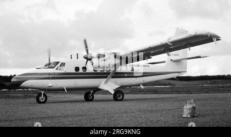 De Havilland Canada DHC-6-300 Twin Otter F-OGGG (msn 366) von Air Guadeloupe, Stockfoto