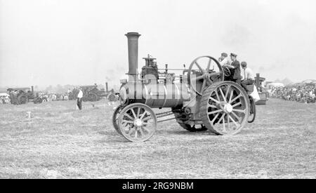 Pflegemaschine für allgemeine Zwecke, Regn. FE 9179, Nummer 14593, Fiery Elias. Gebaut 1927 von William Foster & Co. In Lincoln, angetrieben von einer 8 NHP Dampfmaschine mit einem Zylinder. Stockfoto