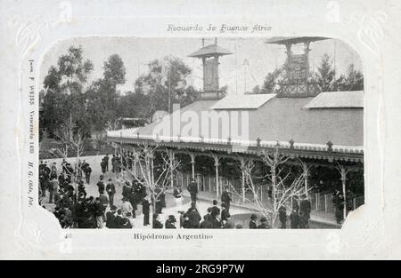 Hipodromo Argentino, Buenos Aires, Argentinien Stockfoto