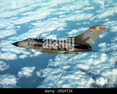 Royal Air Force - Panavia Tornado GR.1 ZA395 6, vom 27. Geschwader. Stockfoto