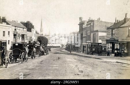 Tranquil Vale, Blackheath Village, Südost-London. Stockfoto