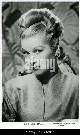 Lucille Desiree Ball (1911-1989) - amerikanische Schauspielerin, Komikerin, Model, Studio-Executive und Produzentin. Stockfoto