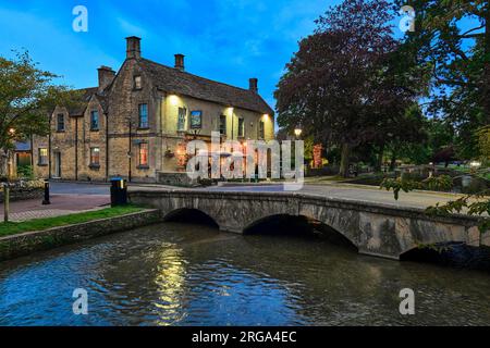 Das Kingsbridge Inn, Bourton-on-the-Water Stockfoto