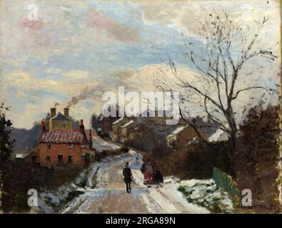 Fox Hill, Upper Norwood 1870 von Camille Pissarro Stockfoto