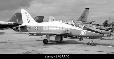 Royal Air Force - British Aerospace Hawk T.1 XX310 von Nr. 4 Flugschule RAF Stockfoto