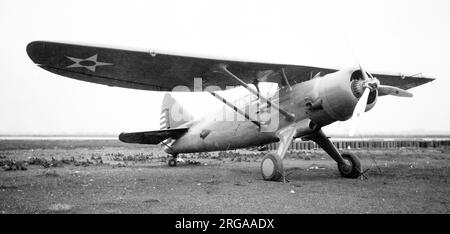 United States Army Air Corps - Douglas O-46A 35-179, im Lager für das National Museum of the United States Air Force. Stockfoto