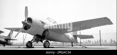 General Motors FM-2 Wildcat N7835C (msn 5832, BuAernumber 86774), im Air Museum, Claremont. Stockfoto