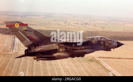 Royal Air Force - Panavia Tornado GR.1 ZA395 '06', von Geschwader Nr. 27. Stockfoto