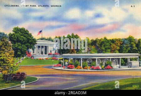 Cyclorama, Grant Park, Atlanta, Georgia, USA Stockfoto