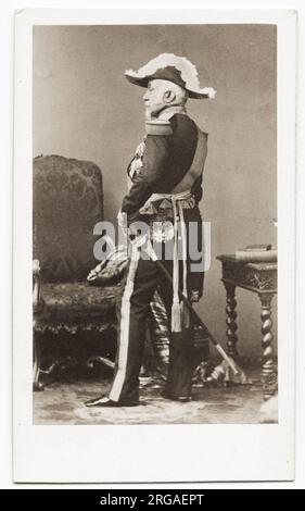 Altes Foto aus dem 19. Jahrhundert: Auguste Michel EÂ erivtienne Regnaud de Saint-Jean d'Angely, später 2. Graf Regnaud de Saint-Jean d'Angely war Marschall Frankreichs, Soldat und Politiker. Stockfoto