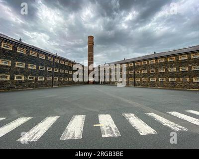 Crumlin Rd Gefängnis Touristenattraktion in Belfast Nordirland Stockfoto