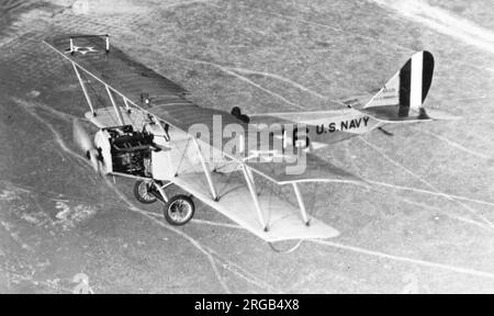 United States Navy - Curtiss JN-4HT A6226, von der Pensacola Naval Air Station. (Einer der 203 vom Kriegsministerium erworbenen US-AMERIKANISCHEN STAATSANGEHÖRIGEN). Stockfoto