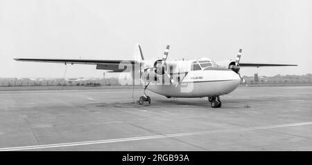 Royal Air Force - Percival S.66 Pembroke C.1 WV701 (msn PAC-66-04), von Geschwader Nr. 60, bei RAF Wattisham. Stockfoto