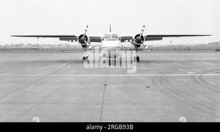 Royal Air Force - Percival S.66 Pembroke C.1 WV701 (msn PAC-66-04), von Geschwader Nr. 60, bei RAF Wattisham. Stockfoto