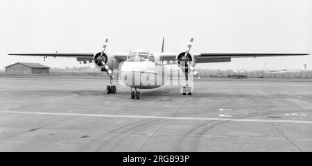 Royal Air Force - Percival S.66 Pembroke C.1 WV701 (msn PAC-66-04), von Geschwader Nr. 60, bei RAF Wattisham. Stockfoto