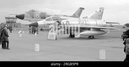 Armee de l'Air – Dassault Mirage IIIC 2-LA (msn 55), Escadron de Chasse 2 „Elsass“. Stockfoto