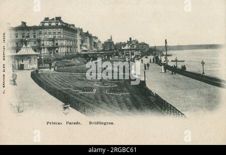 Prinzenparade, Bridlington, East Riding of Yorkshire, England. Stockfoto