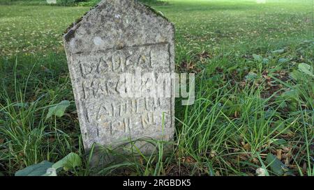 Tierfriedhof, Haddo House und Country Park, Aberdeenshire, Schottland Stockfoto