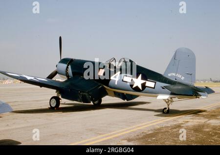 Goodyear FG-1D Corsair N67HP - 92095 „Ruthless II“ (msn 3356), des Evergreen Aviation Museum. Stockfoto