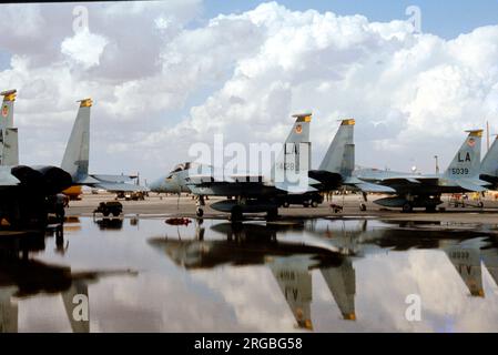 United States Air Force - McDonnell Douglas F-15A-12-MC Eagle 74-0128 (msn 0104-A089, Basiscode „LA“) Stockfoto