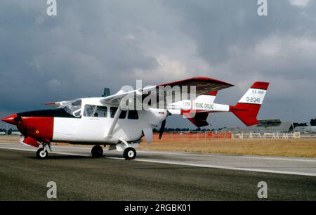 United States Army – Cessna O-2A-CE Super Skymaster O-21349 (msn 337m-0055, ex USAF 67-21349, ex US Navy 721349). Betrieben von der US-Armee in Yuma, Testgelände in Laguna AAF, Arizona. (Jetzt im zivilen Register als N463DA). Stockfoto