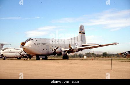 Douglas C-124C Globemaster II 52-1004 (msn 43913), ausgestellt im Pima Air and Space Museum, Tucson, Arizona. Stockfoto