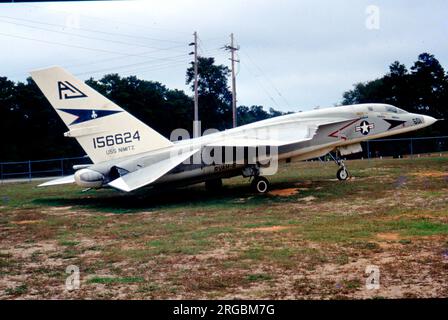 North American RA-5C Vigilante 156624 (msn NR316-17), ausgestellt im National Museum of Naval Aviation, Pensacola, FL. Stockfoto