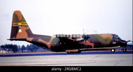 United States Air Force (USAF) – Lockheed C-130B-LM Hercules 59-5957 (msn 282-3584). Stockfoto