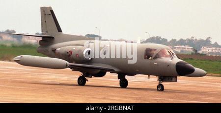 Aeronautica Militare - Piaggio-Douglas PD.808GE. Guerra Elettronica Elektronische Kriegsführung. (Aeronautica Militare - Italienische Luftwaffe) Stockfoto