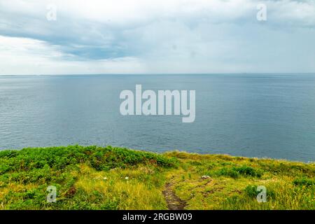 Auf dem Weg in der wunderschönen Bretagne mit all ihren Höhepunkten - Frankreich Stockfoto