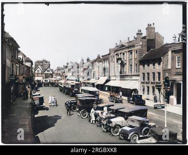 Ashford, Kent. Die High Street Stockfoto