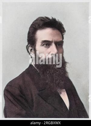 Wilhelm Conrad Rontgen (1845-1923) deutscher Physiker, entdeckte Röntgenbilder, Nobelpreisträger 1895, 1901 Stockfoto