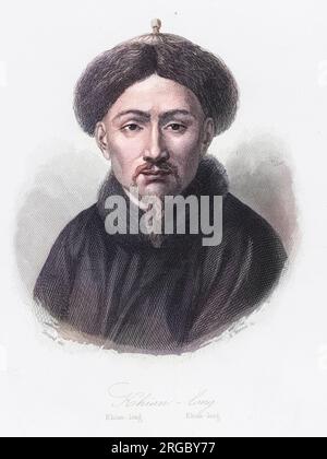 CH'ien Lung (1711-1799), auch bekannt als Khian-Long oder Qianlong, Kaiser von China. Stockfoto