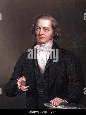 JOHN HARRIS Churchman : Rektor des New College, London, und Autor von "Mammon" : Gestikulation. Stockfoto