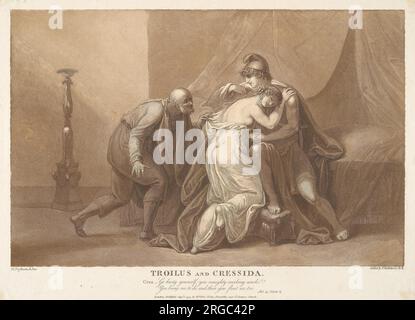 Troilus und Cressida, Akt 4, Szene II 1794 von Francesco Bartolozzi Stockfoto