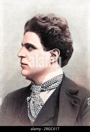 PIETRO MASCAGNI italienischer Musiker, Komponist von Cavalleria rusticana, L'amico Fritz und vielen anderen Opern. Stockfoto
