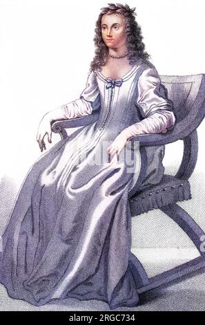 MARGARET CAVENDISH (Nee Lucas) herzogin von NEWCASTLE zweite Ehefrau von William, erster Herzog. Stockfoto